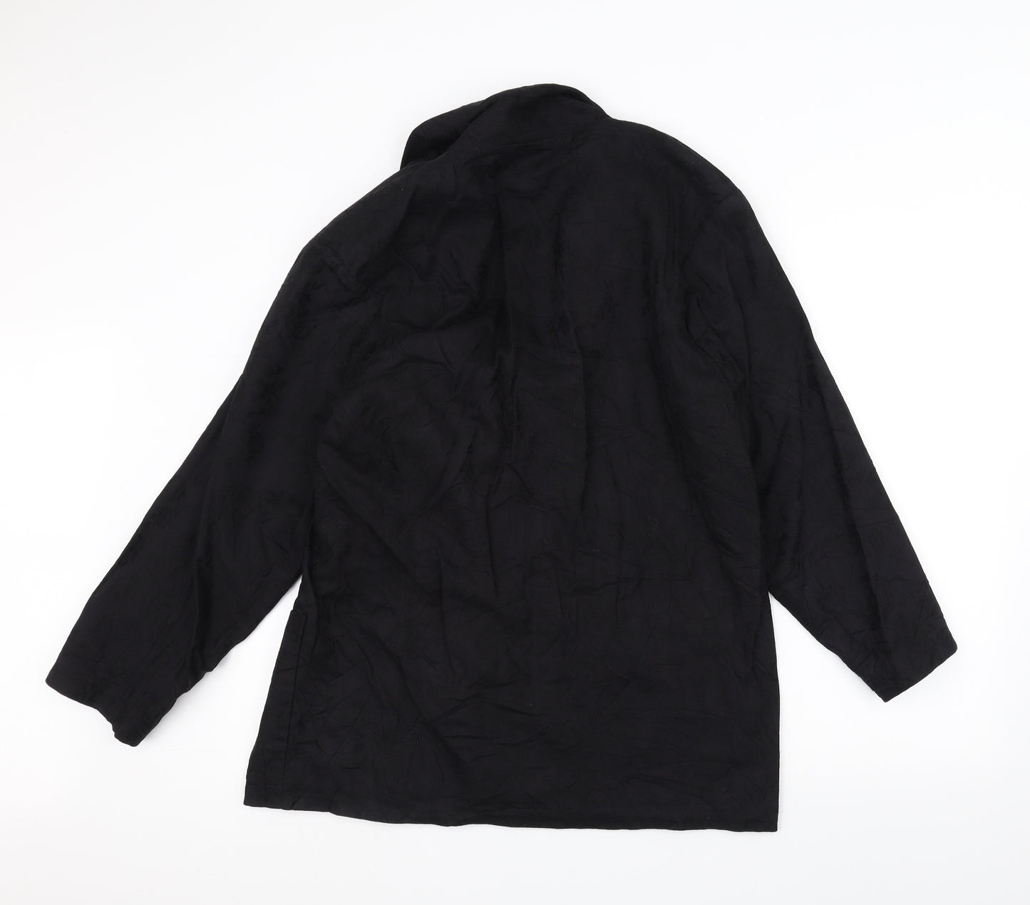 Expressions Womens Black   Jacket  Size 14