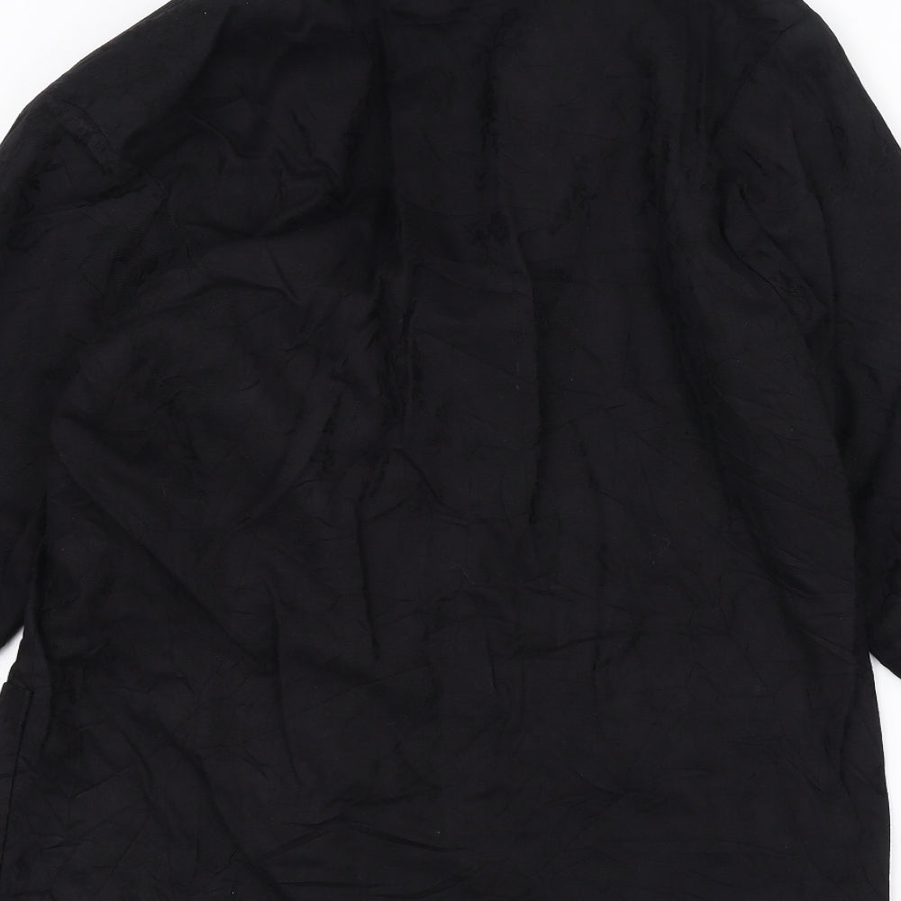 Expressions Womens Black   Jacket  Size 14