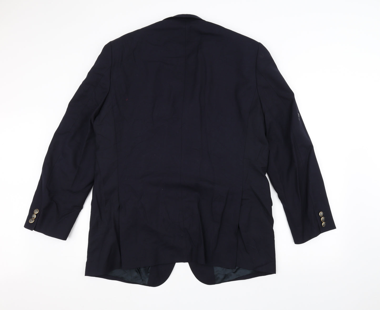 Preworn Mens Blue   Jacket Suit Jacket Size 44