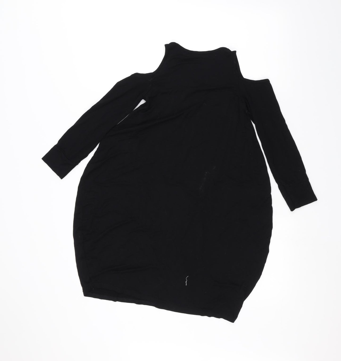 PRETTYLITTLETHING Womens Black   Basic T-Shirt Size 4