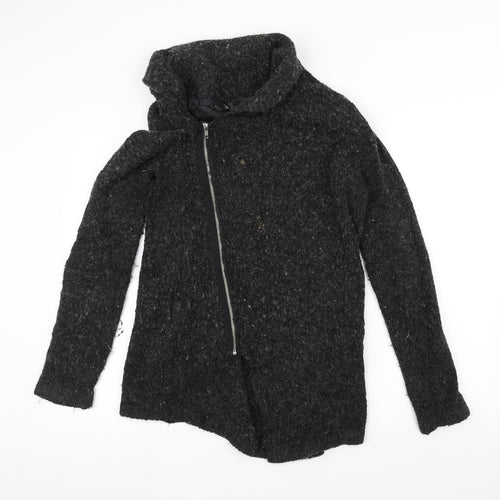 H&M Womens Black   Jacket Coatigan Size S