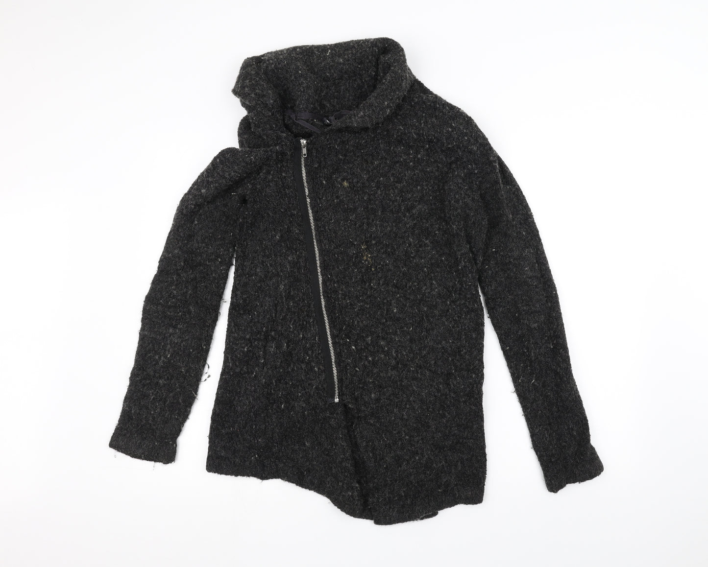 H&M Womens Black   Jacket Coatigan Size S