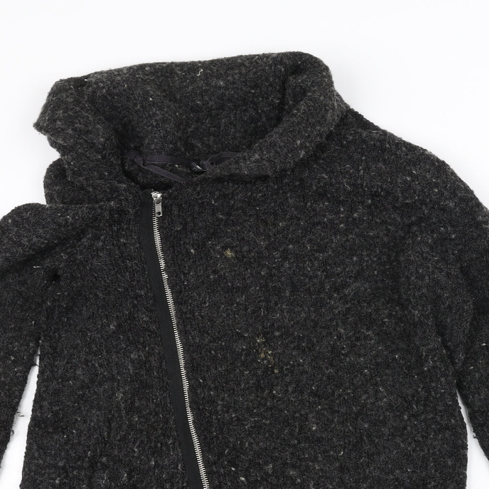 H&M Womens Black   Jacket Coatigan Size S