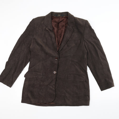 Marks and Spencer Womens Brown   Jacket  Size 12