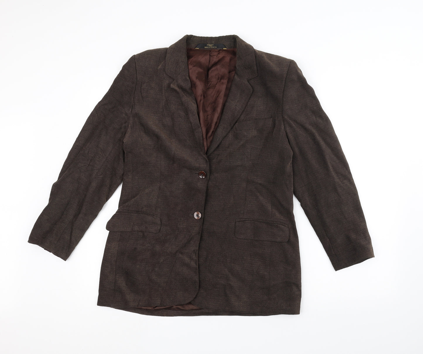 Marks and Spencer Womens Brown   Jacket  Size 12