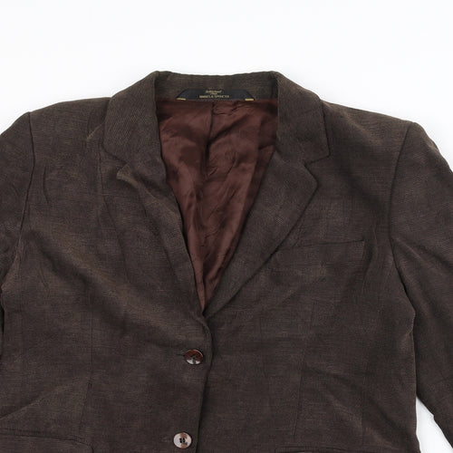 Marks and Spencer Womens Brown   Jacket  Size 12