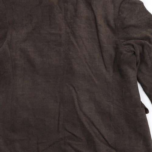 Marks and Spencer Womens Brown   Jacket  Size 12