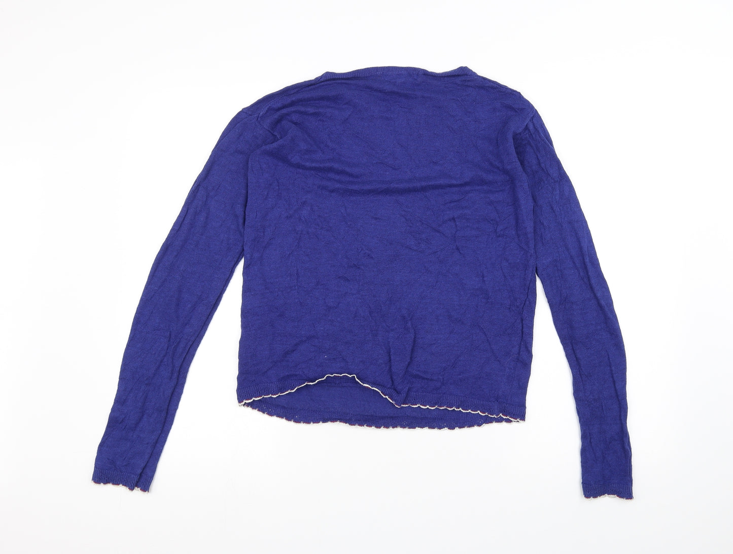 UNI Womens Blue   Basic T-Shirt Size M