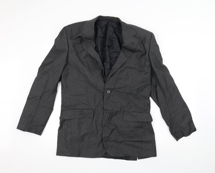 Scott & Taylor Mens Grey Jacket Suit Jacket Size 38