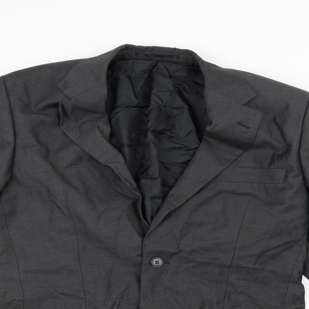 Scott & Taylor Mens Grey   Jacket Suit Jacket Size 38