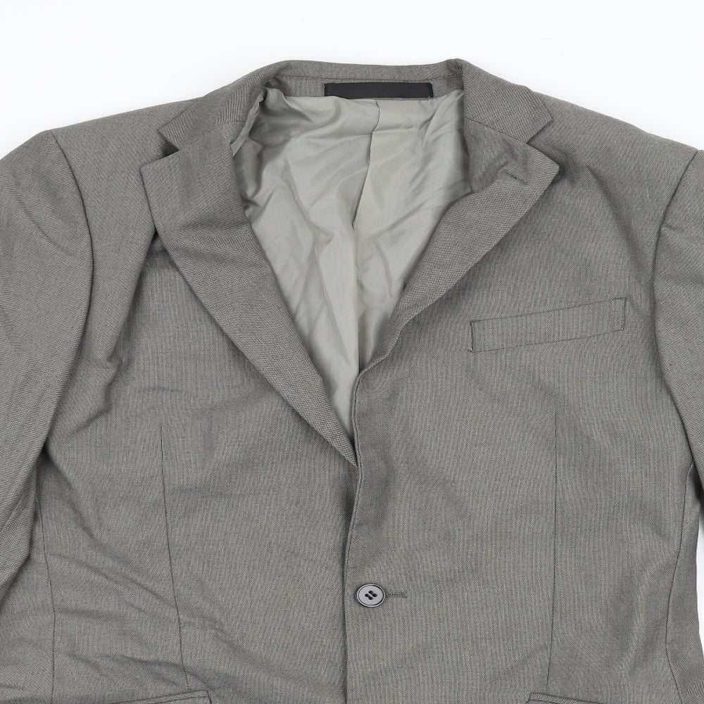 Marks and Spencer Mens Grey   Jacket Suit Jacket Size 40