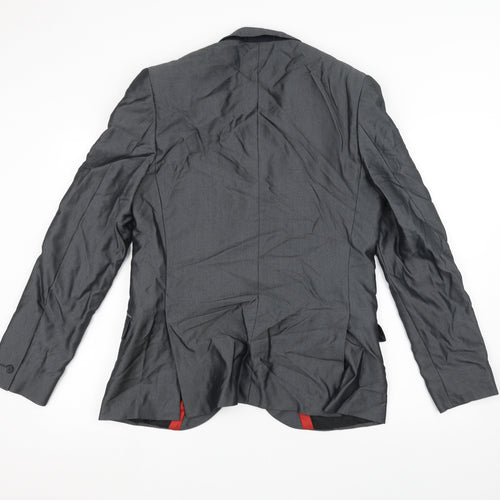 Ventuno 21 Mens Grey   Jacket Suit Jacket Size 34