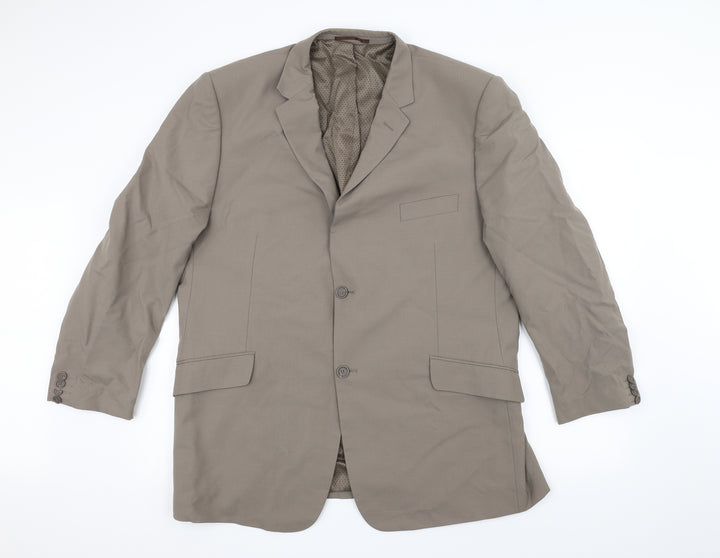 Taylor & Wright Mens Brown Jacket Suit Jacket Size 46
