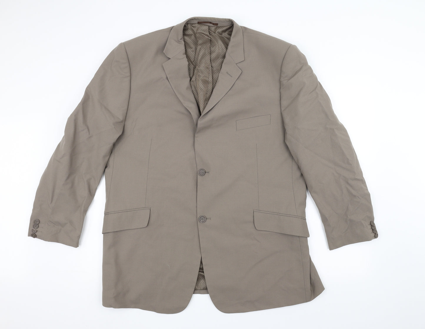 Taylor & Wright Mens Brown   Jacket Suit Jacket Size 46