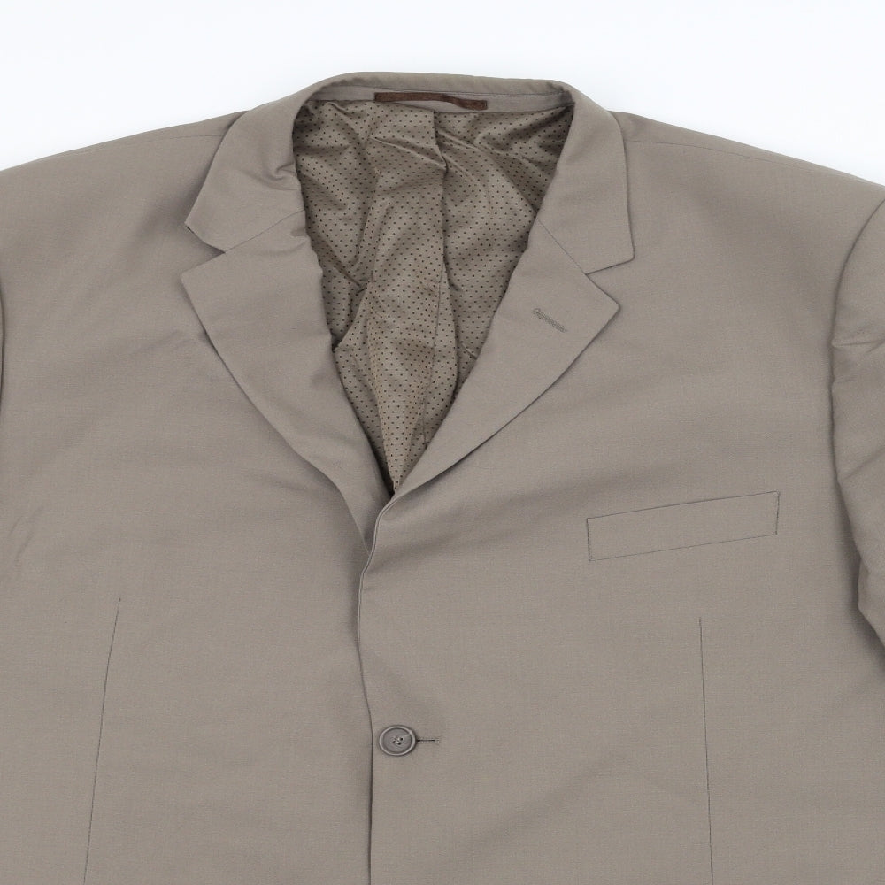 Taylor & Wright Mens Brown   Jacket Suit Jacket Size 46