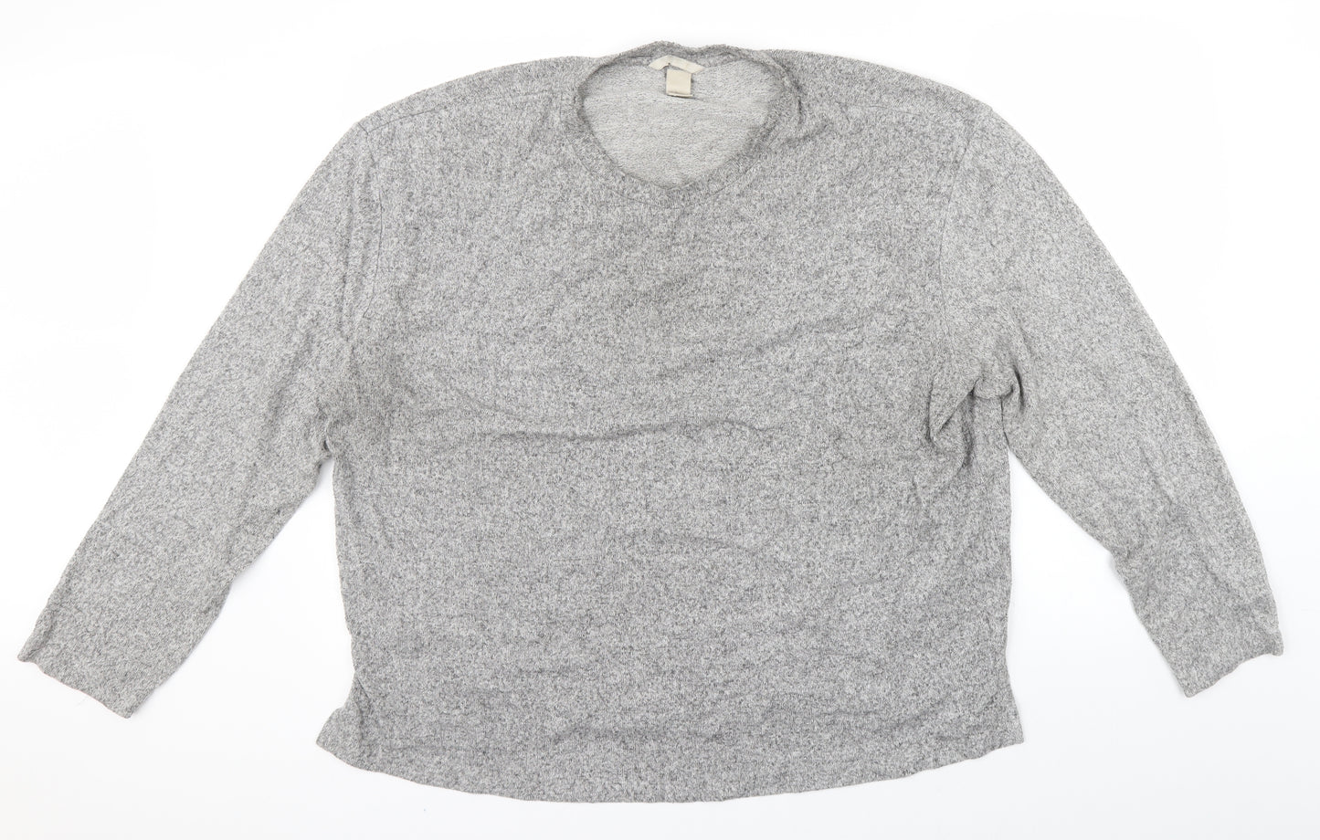 H&M Womens Grey   Pullover Jumper Size XL