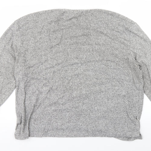 H&M Womens Grey   Pullover Jumper Size XL