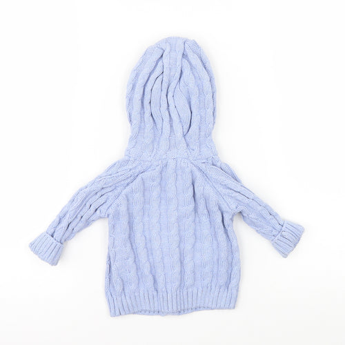 Marks & Spencer Baby Blue  Knit Pullover Jumper Size 3-6 Months
