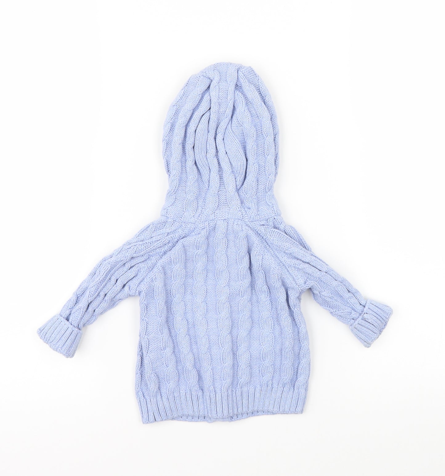 Marks & Spencer Baby Blue  Knit Pullover Jumper Size 3-6 Months