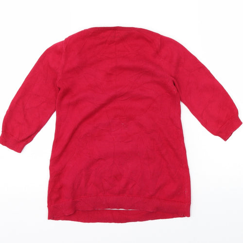 Blue Zoo Baby Red   Pullover Jumper Size 18-24 Months