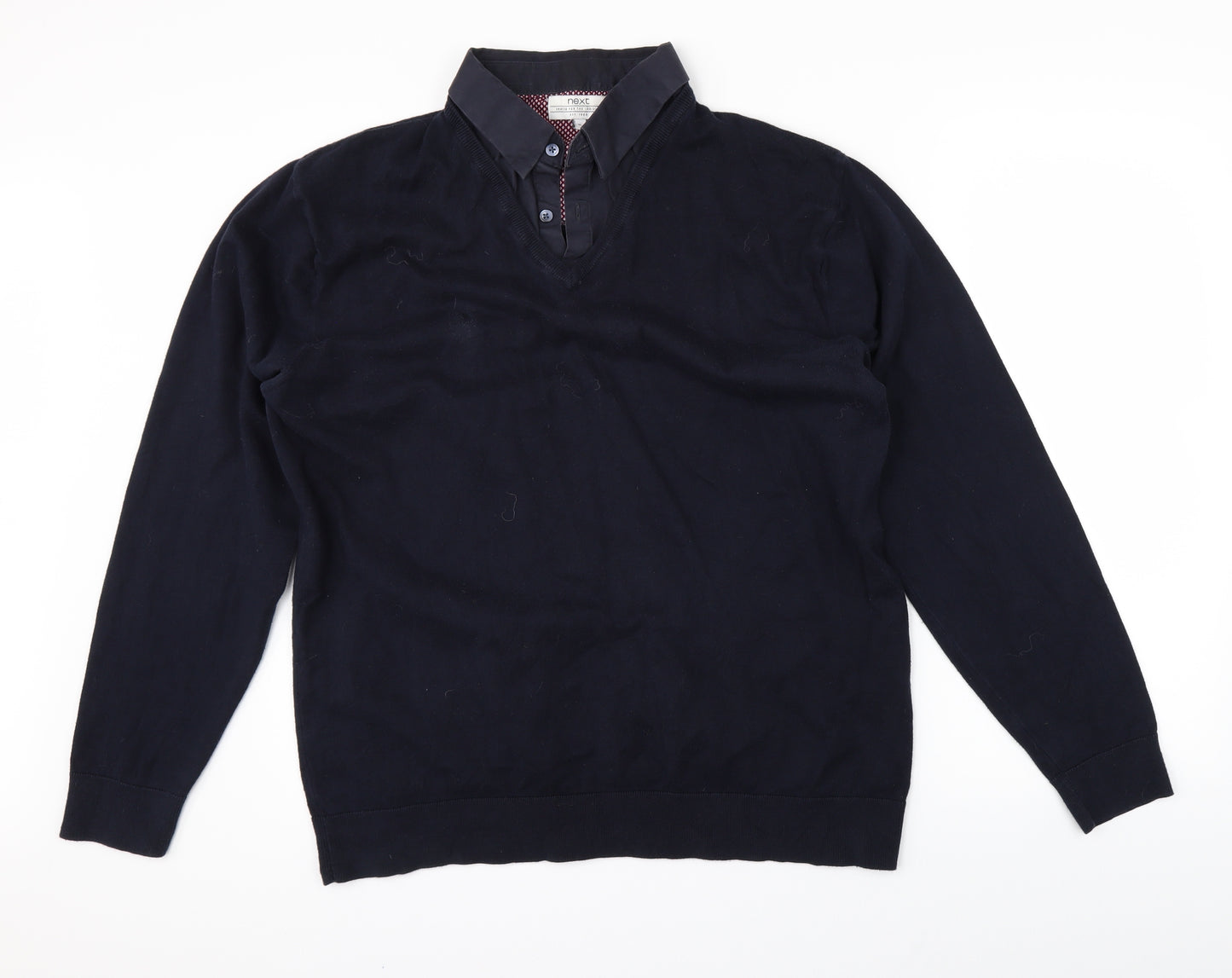 NEXT Mens Blue   Pullover Jumper Size XL
