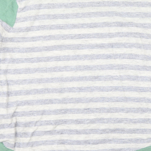 Debenshams Womens Multicoloured Striped  Pullover Jumper Size 10