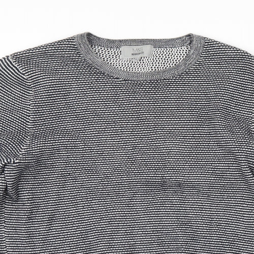 Marks & Spencer Mens Grey   Pullover Jumper Size S