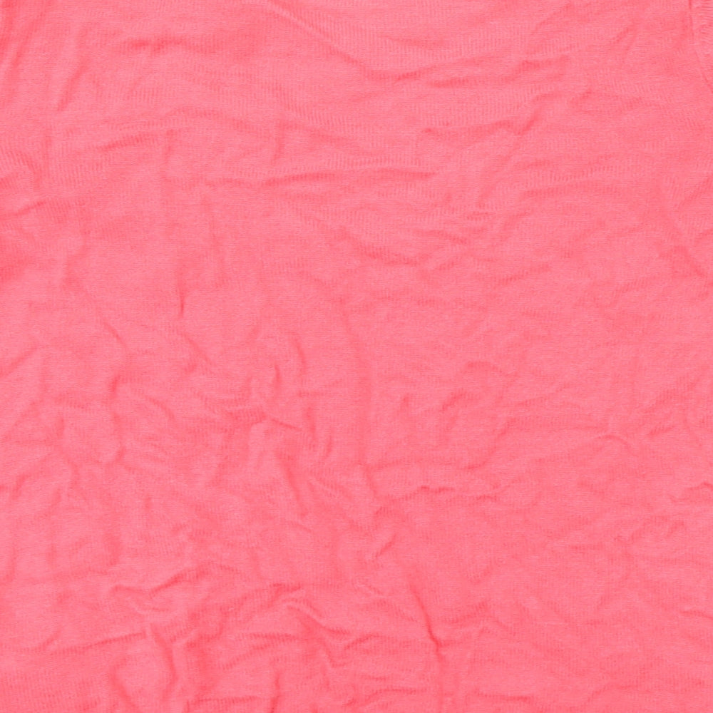 Marks & Spencer Womens Pink   Jersey T-Shirt Size 8