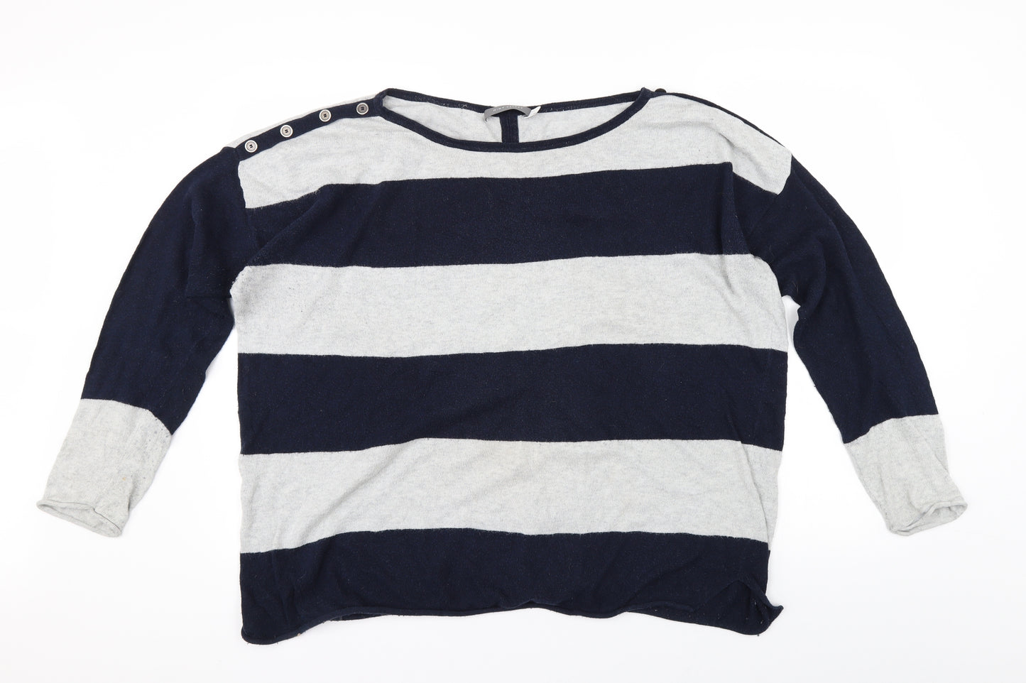 Mint Velvet Womens Multicoloured Striped  Cardigan Jumper Size 18