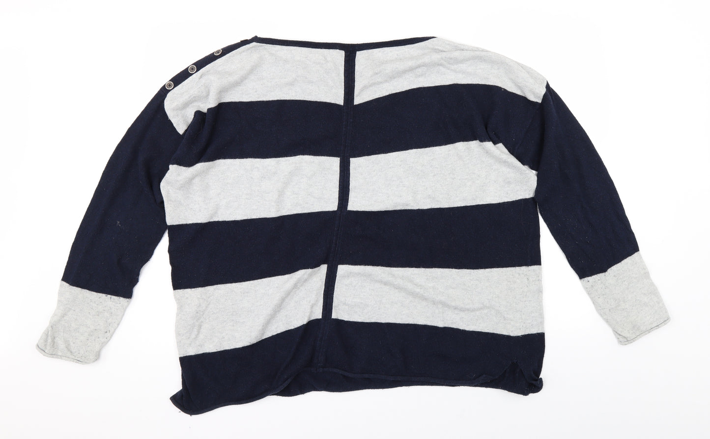 Mint Velvet Womens Multicoloured Striped  Cardigan Jumper Size 18