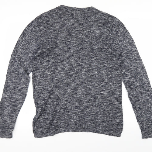 JACK & JONES Mens Blue   Pullover Jumper Size S