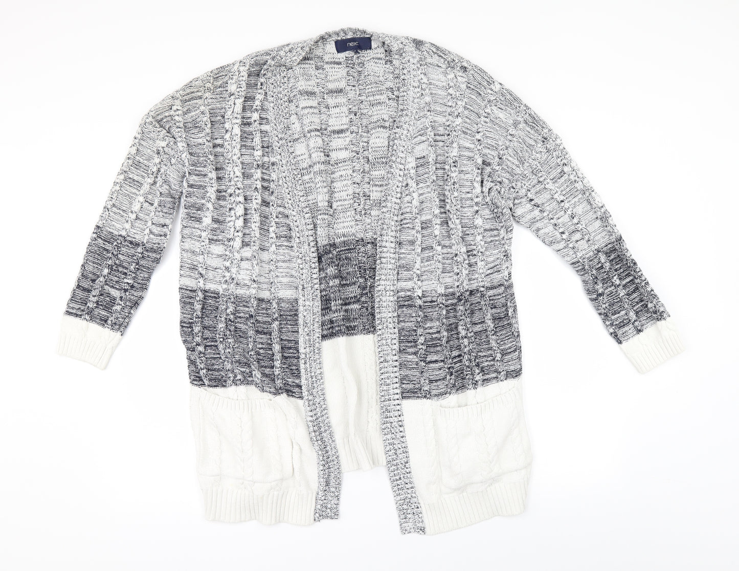 NEXT Womens Multicoloured  Knit Cardigan Jumper Size L