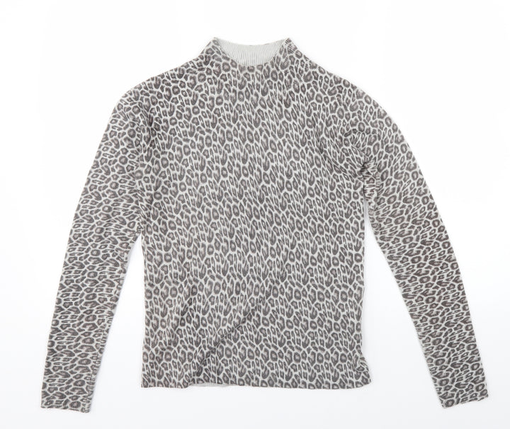 Atmosphere Womens Multicoloured Animal Print Pullover Jumper Size 6