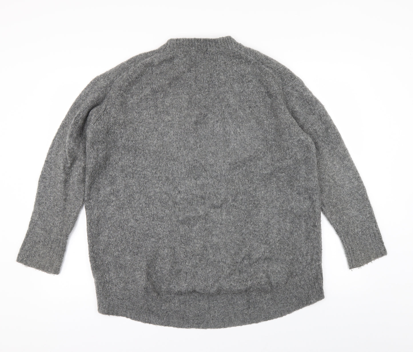 Zara Womens Grey   Pullover Jumper Size S