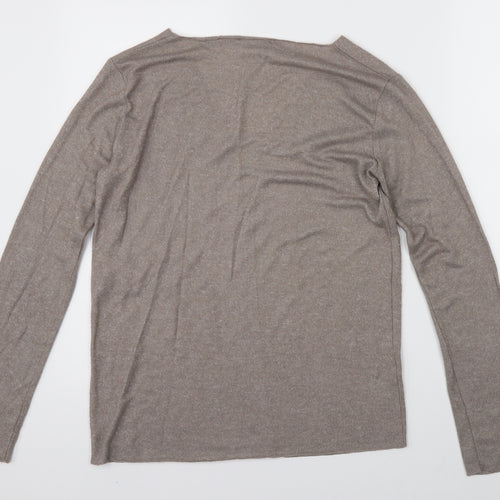 Zara Womens Brown   Pullover Jumper Size M