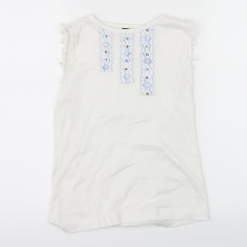 AD CS2 Womens White   Basic Tank Size S