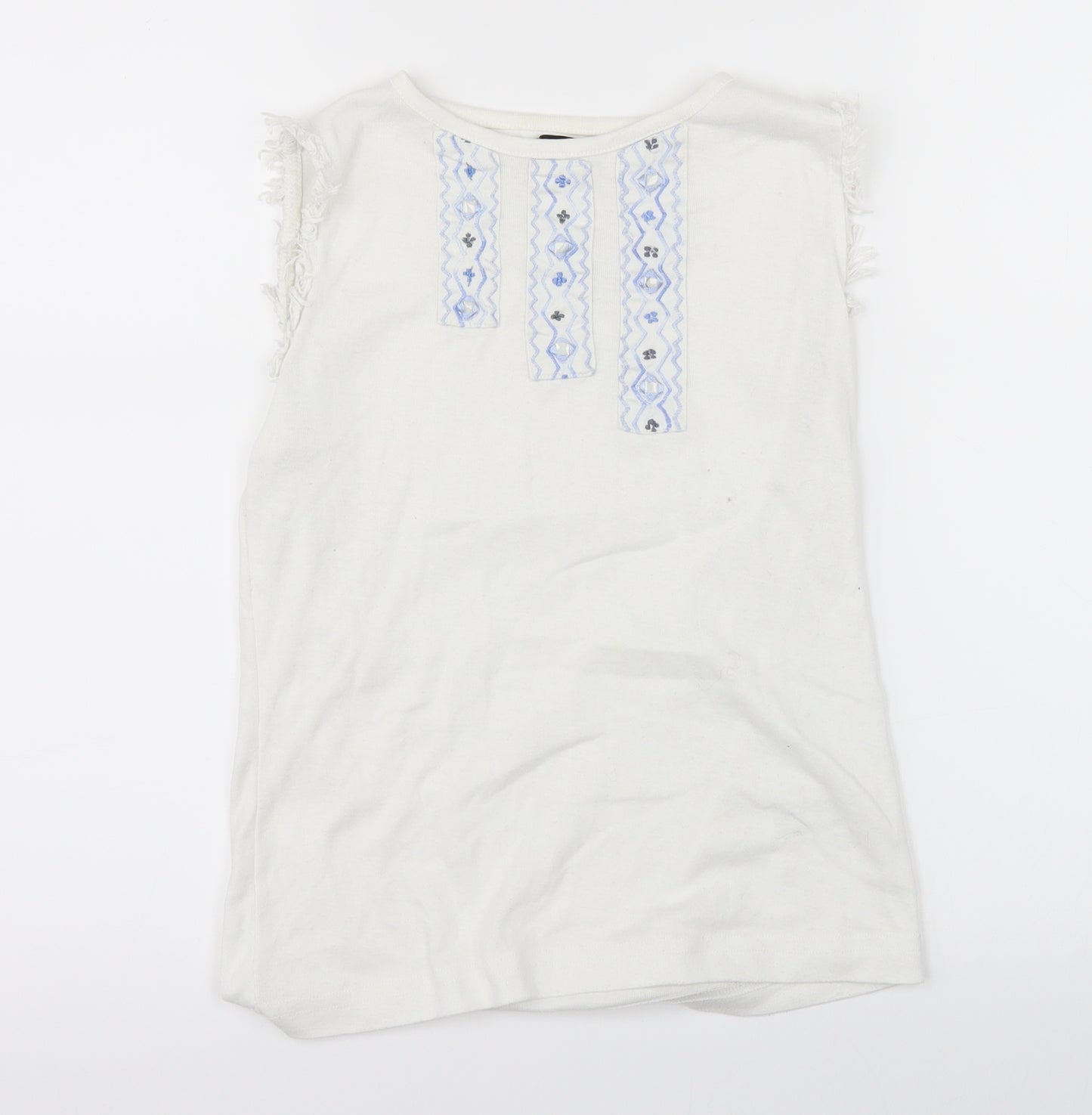 AD CS2 Womens White   Basic Tank Size S