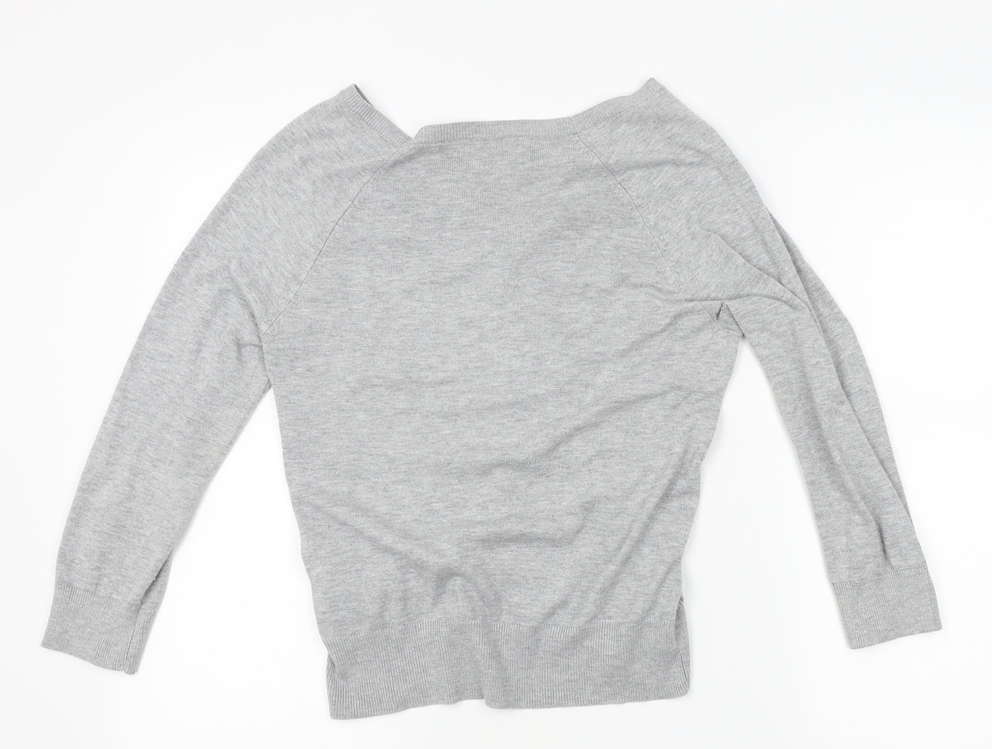 Red Herring Womens Grey   Cardigan Hoodie Size 12
