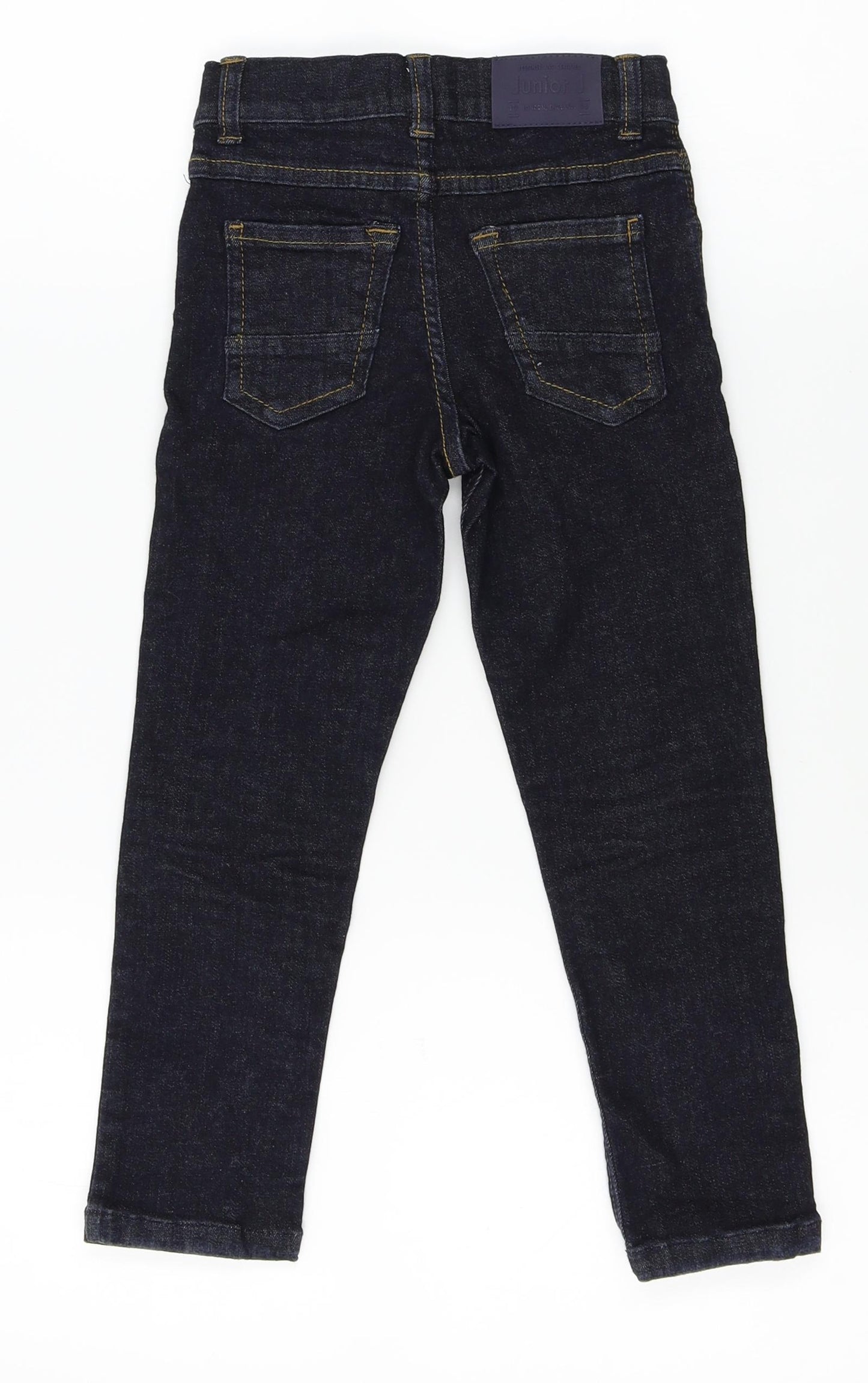 Junior Boys Blue  Denim Straight Jeans Size 4-5 Years