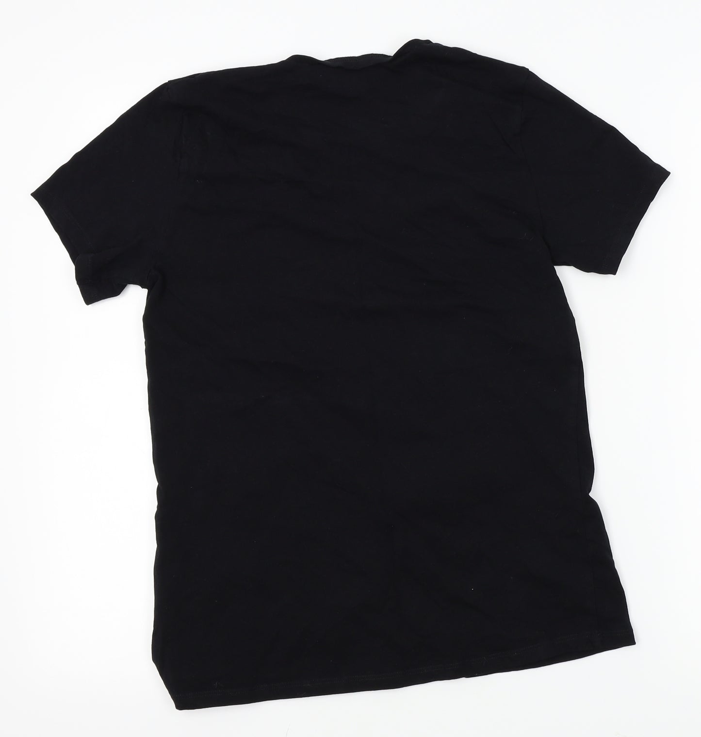 George Girls Black   Basic T-Shirt Size 15-16 Years