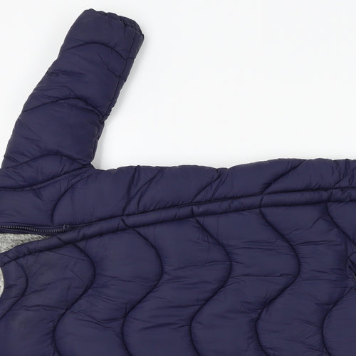 F&F Baby Blue   Puffer Jacket Snowsuit Size 12-18 Months