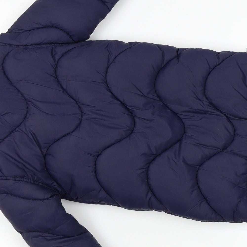 F&F Baby Blue   Puffer Jacket Snowsuit Size 12-18 Months