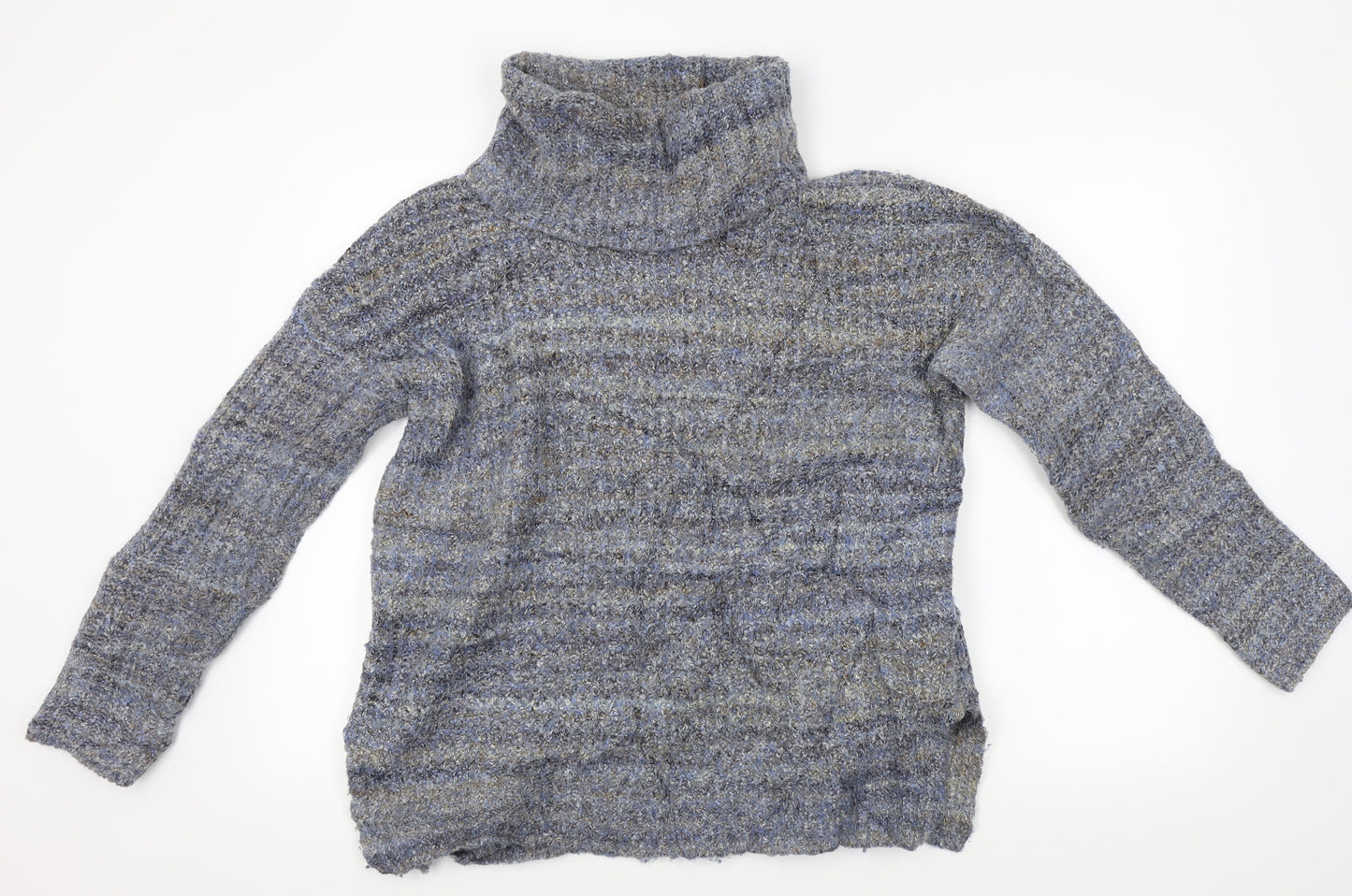 Christian Siriano Womens Grey  Knit Pullover Jumper Size M