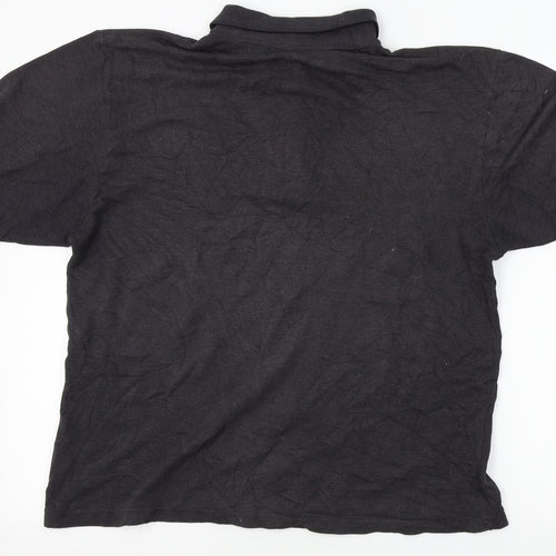 Casual Club Mens Grey    Polo Size M