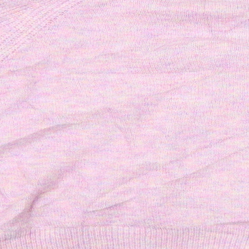 m&s Womens Pink  Knit Pullover Jumper Size S