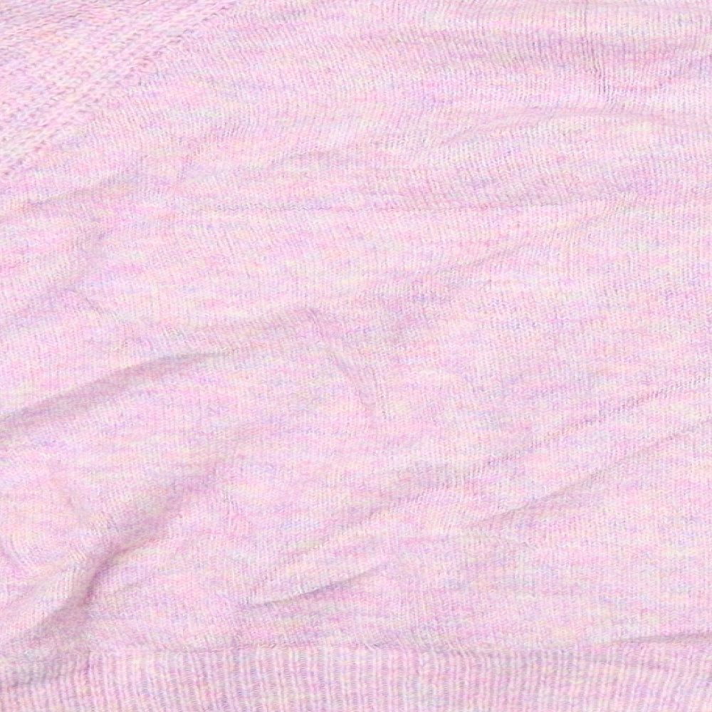 m&s Womens Pink  Knit Pullover Jumper Size S