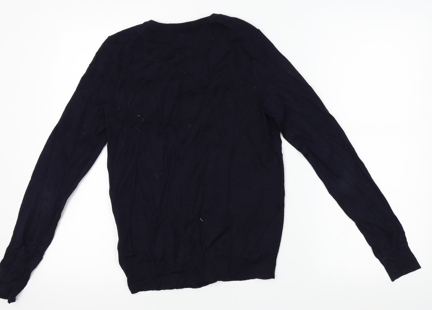 Uniqlo Mens Blue  Knit Pullover Jumper Size XS