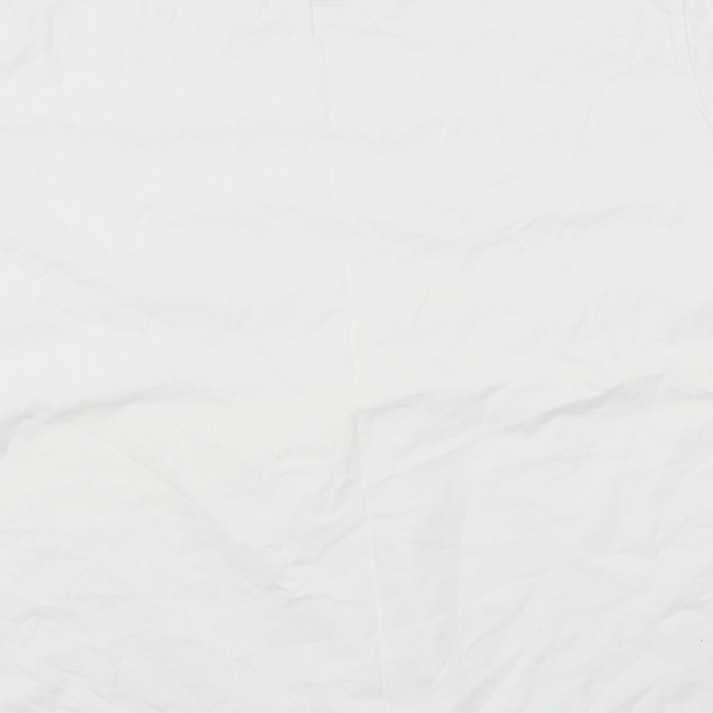 F&F Womens White   Tunic T-Shirt Size 22