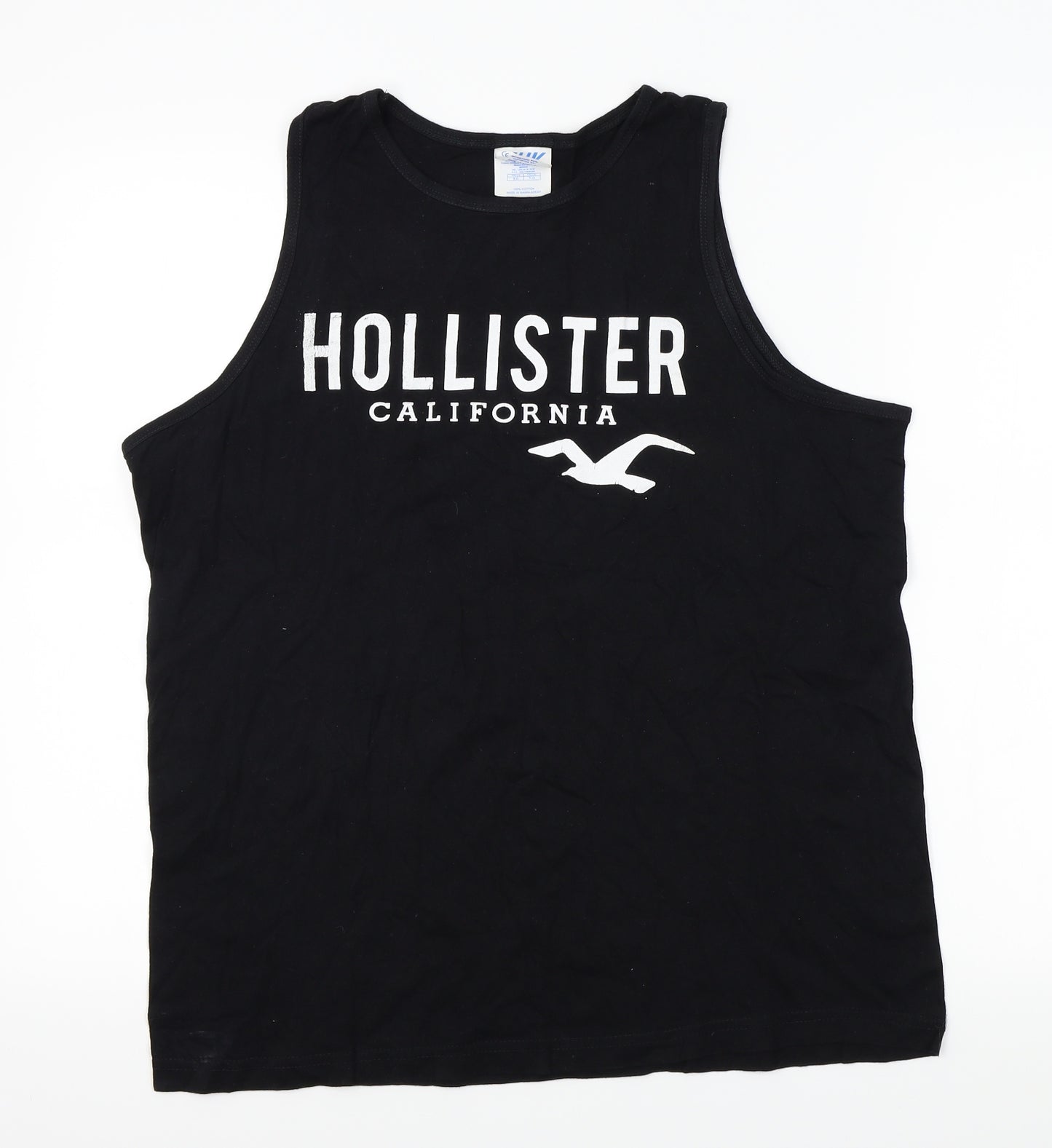 JHK Mens Black   Basic Tank Size XL