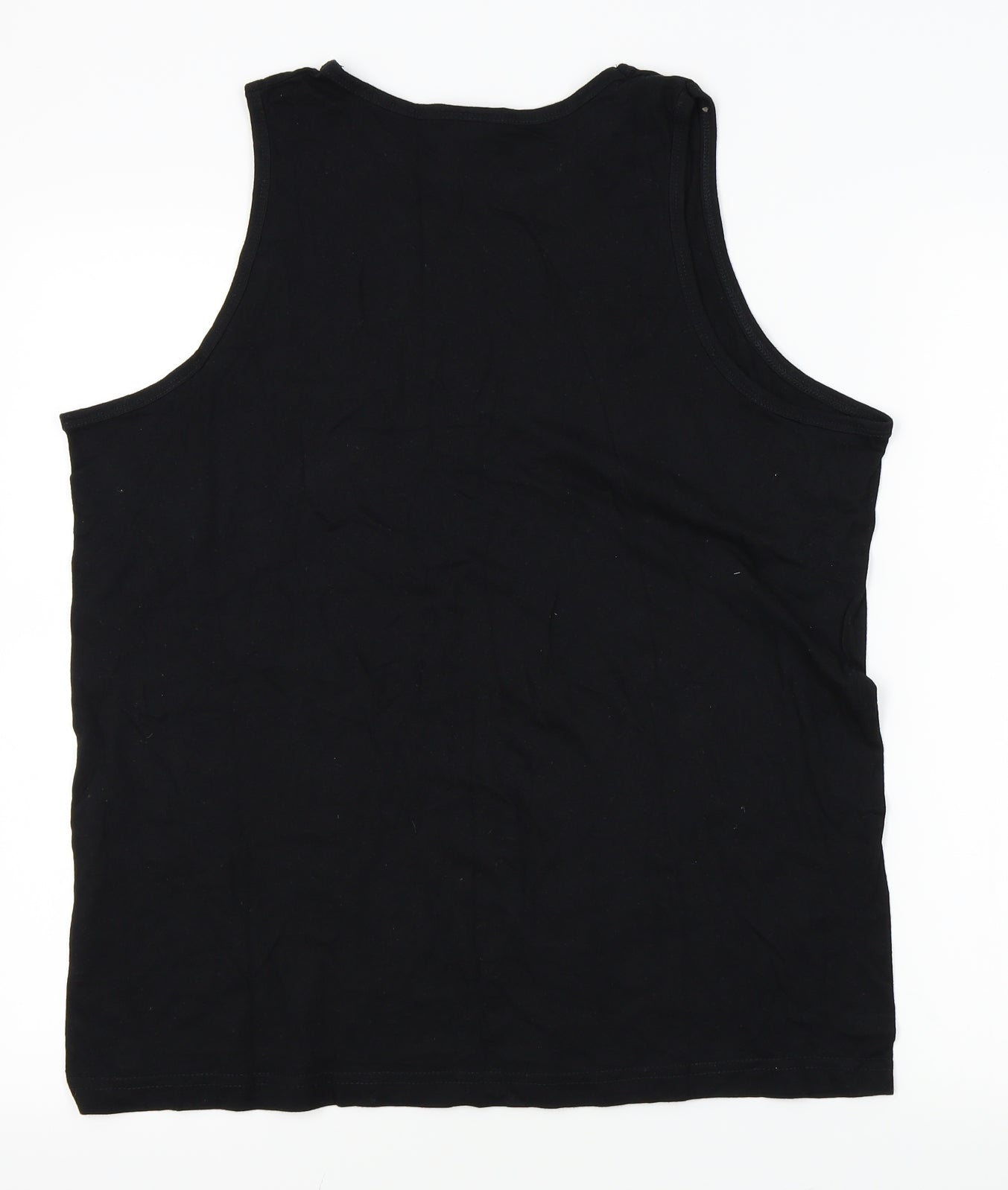 JHK Mens Black   Basic Tank Size XL